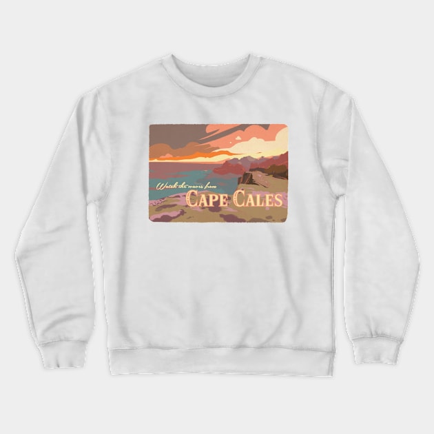 Cape Cales Crewneck Sweatshirt by budgebuttons